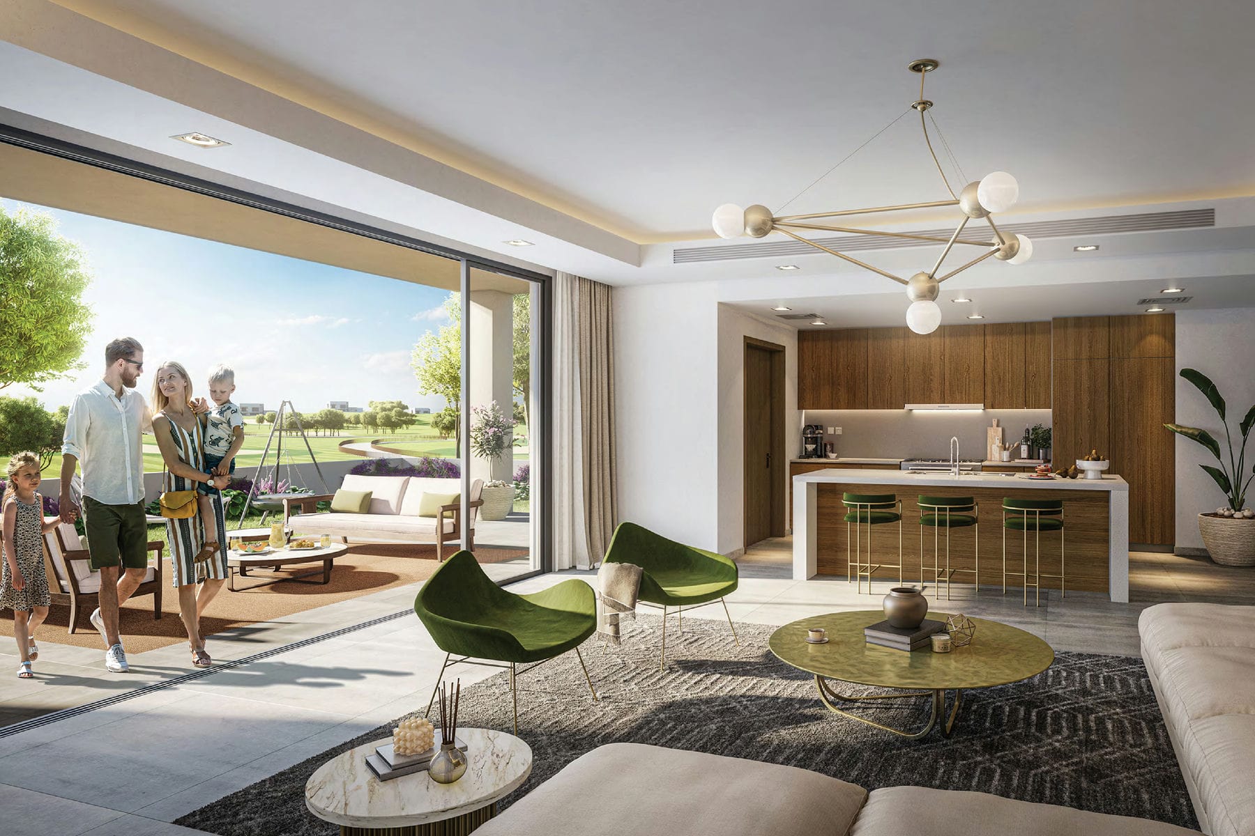 Family-friendly community with pool, gardens, and kids’ play areas at The Magnolias