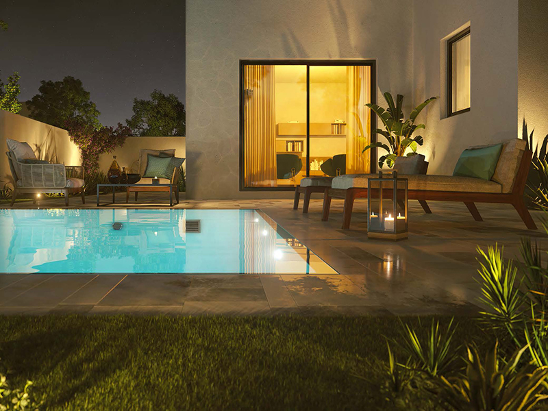 Modern 2 to 4 bedroom villas in Noya, Yas Island, with private gardens and family friendly amenities